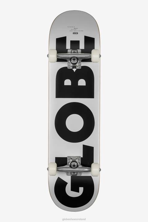 Globe Brand G0 Fubar 8.0" Complete V64D174 Skateboards White/Black