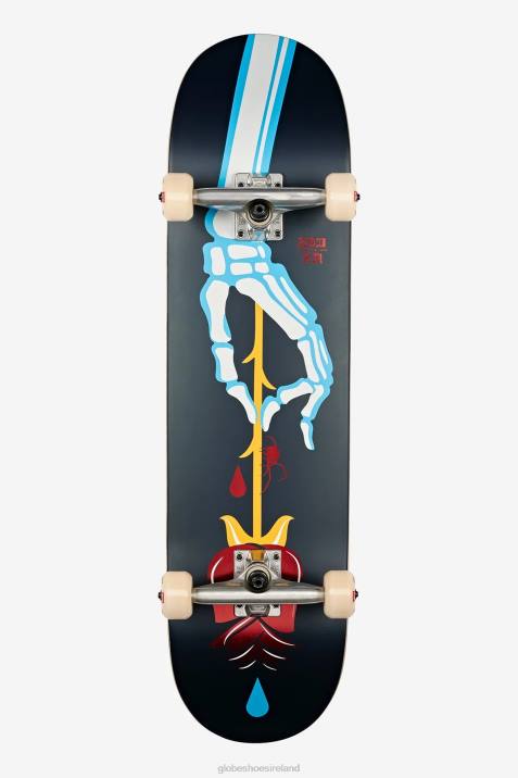 Globe Brand G2 Never Made 8.25" Complete V64D200 Skateboards La Vie En Rose - Below