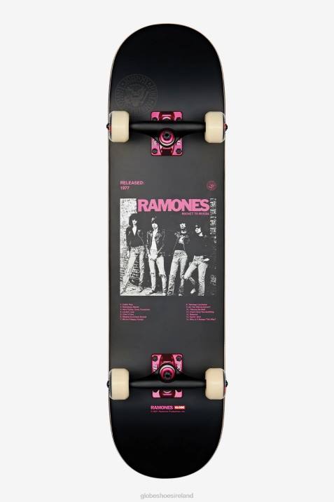 Globe Brand G2 Ramones 8.0" Complete V64D198 Skateboards Rocket to Russia