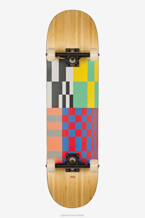 Globe Brand G3 Check, Please 8.375" Complete V64D191 Skateboards Bamboo/Turbo