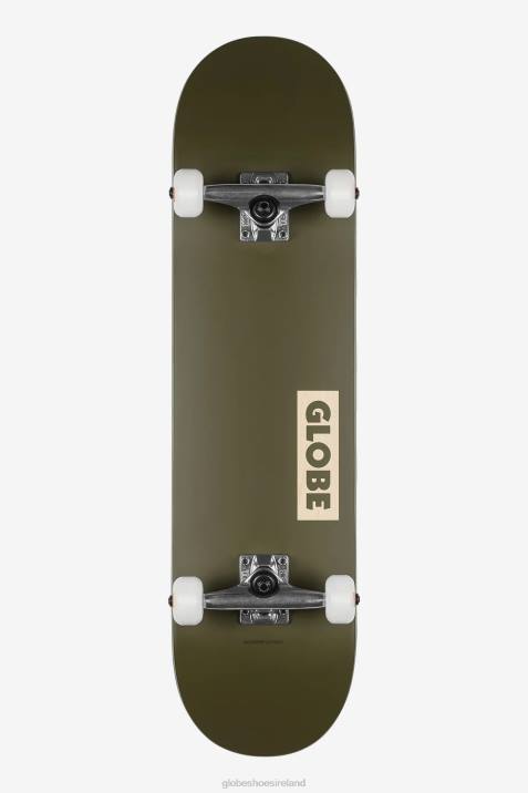 Globe Brand Goodstock 8.25" Complete V64D184 Skateboards Fatigue Green