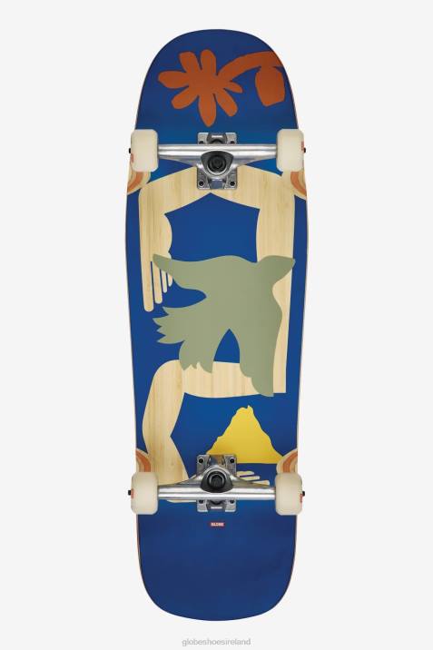 Globe Brand Huntsman 9.75" Complete V64D161 Skateboards Bamboo/Play