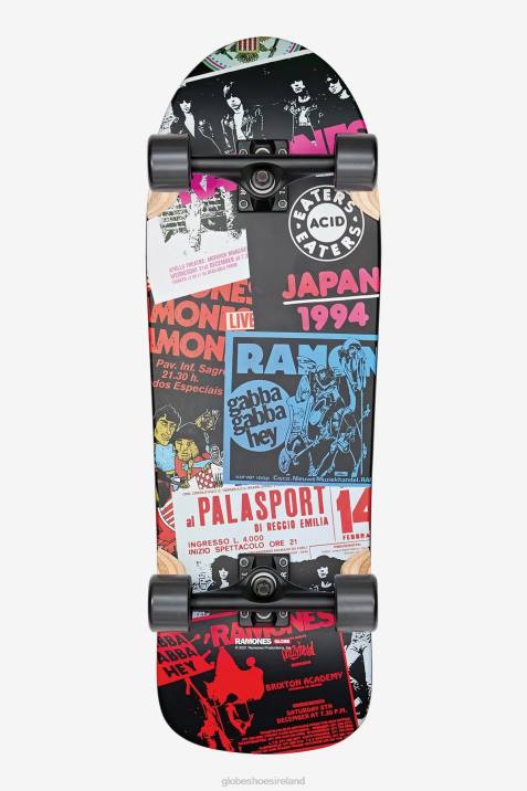 Globe Brand Aperture 31" Cruiser V64D113 Skateboards Ramones/Hey Ho