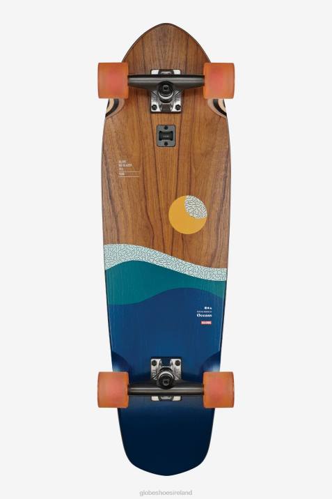 Globe Brand Big Blazer 32" Cruiser V64D106 Skateboards Teak/Oceans