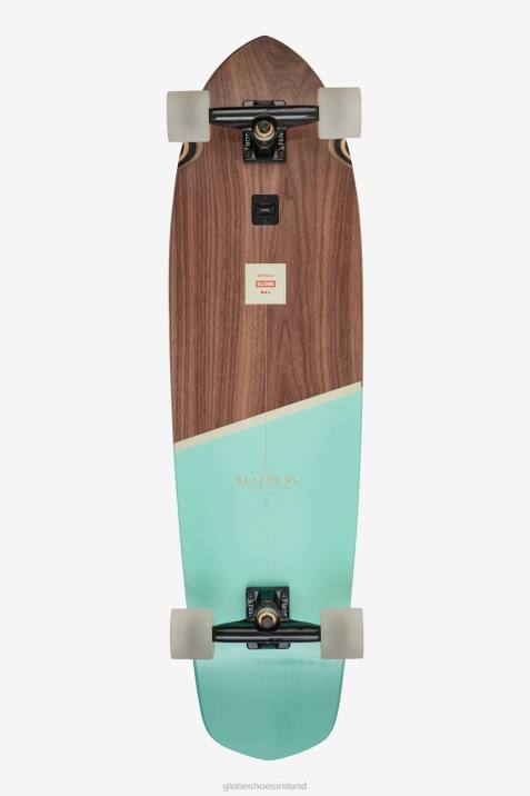 Globe Brand Blazer XL 36" Cruiser V64D96 Skateboards Walnut/Aruba Blue