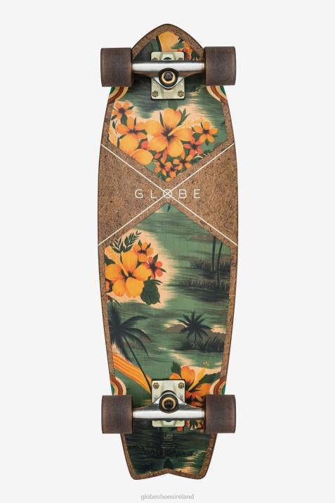 Globe Brand Sun City 30" Cruiser V64D115 Skateboards Coconut/Hawaiian