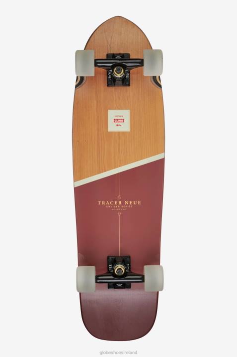 Globe Brand Tracer Neue 31" Cruiser V64D99 Skateboards Cherry/Acorn