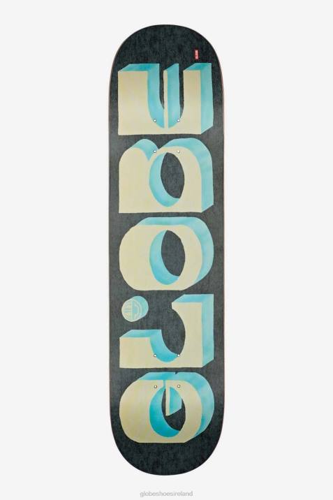 Globe Brand G1 D Blocks 8.0" Deck V64D223 Skateboards Black/Yellow