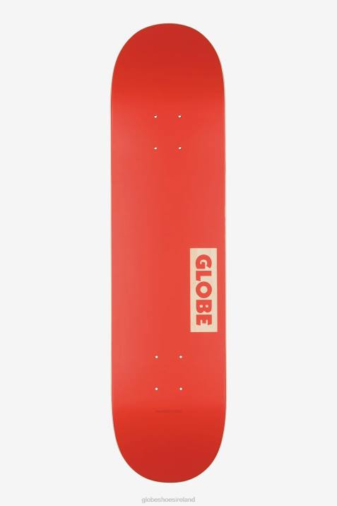 Globe Brand Goodstock 7.75" Deck V64D219 Skateboards Red