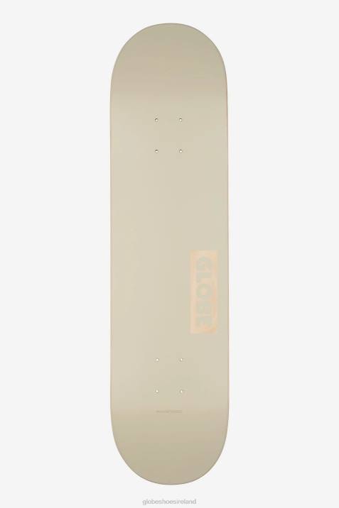 Globe Brand Goodstock 8.0" Deck V64D212 Skateboards Off White