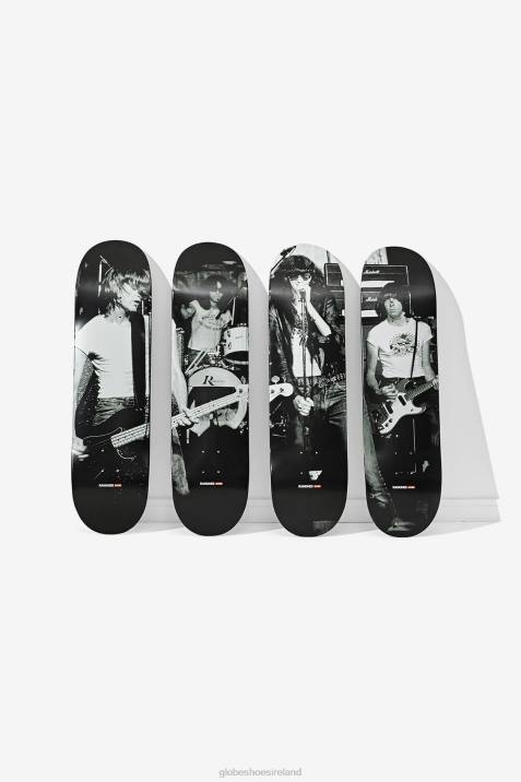 Globe Brand Ramones Collector's Deck Set V64D238 Skateboards On Stage