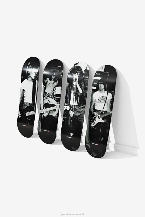 Globe Brand Ramones Collector's Deck Set V64D238 Skateboards On Stage