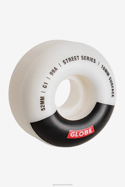 Globe Brand G1 Street Wheel 52mm V64D247 Skateboards White/Black/Bar