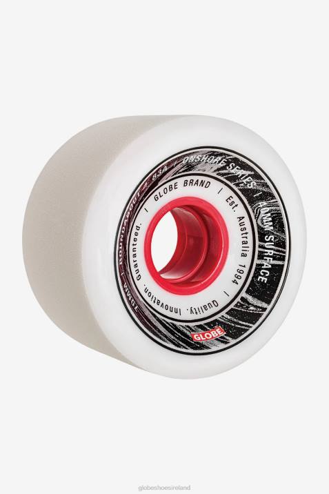 Globe Brand Roundabout Onshore Wheel 70MM V64D258 Skateboards White/Red
